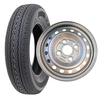 T297　145/80R12 LT　ブリヂストン　4本　スチールホイール付き T297 145/80R12 LT ブリヂストン 4本 スチールホイール付き